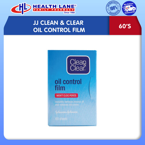CLEAN & CLEAR PENGAWAL MINYAK FILM (60'S)